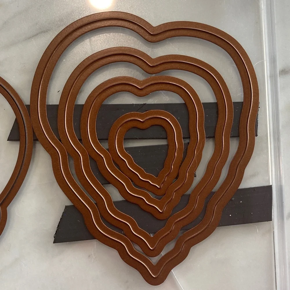 Large Flower Petal/Leaf Shape Dies 9pc